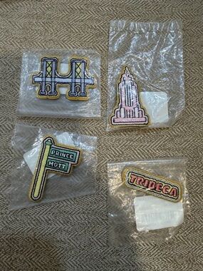 Stoney Clover Lane Embroidered New York City Patches